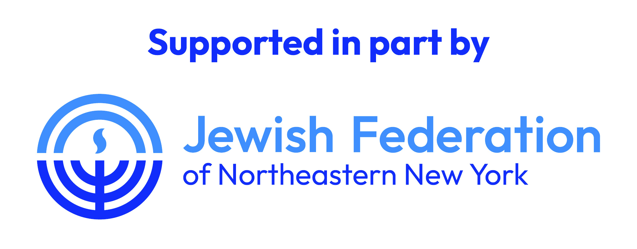 Federation in part by logo - white background